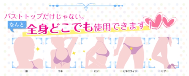 全身どこでもOK